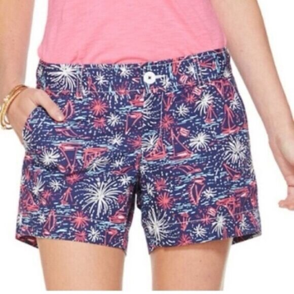 LILLY PULITZER Sparks Fly Glow In The Dark Callahan Shorts Zero - Picture 15 of 15